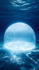 Underwater Glowing Sphere
