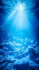 Fototapeta premium Underwater Light Rays
