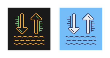 High Tide Vector Icon
