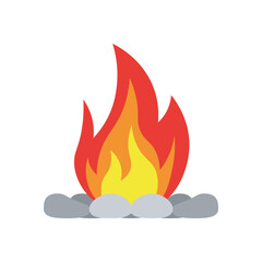 Bonfire Sticker