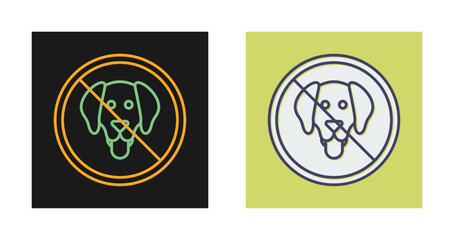 No Pets Allowed Vector Icon