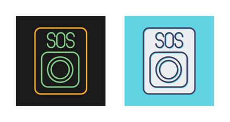 Sos Vector Icon