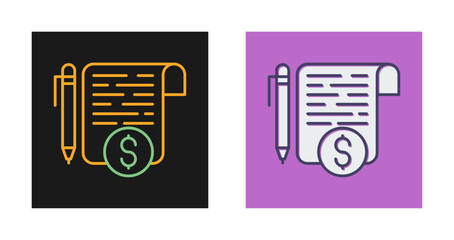 Paid Article Vector Icon