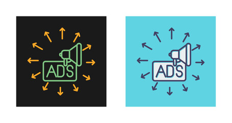Advertising Submission Vector Icon