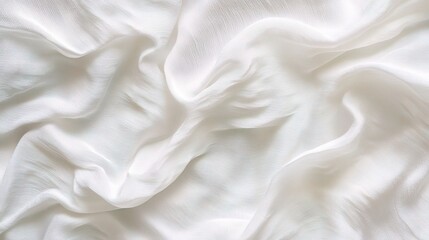 Obraz premium Soft White Fabric Texture for Background Use