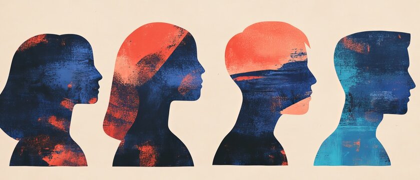 "Observe World Mental Health Day with a powerful visual highlighting the importance of mental well-being and global support for mental health awareness