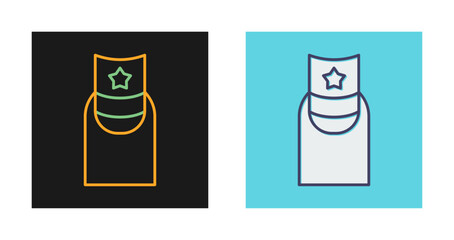 Nail Art Vector Icon