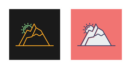 Mountain Vector Icon