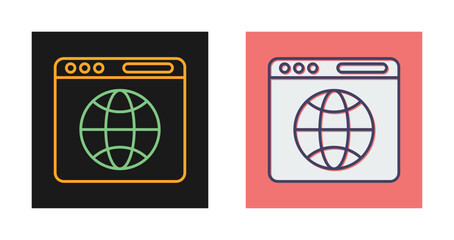 Browser Vector Icon