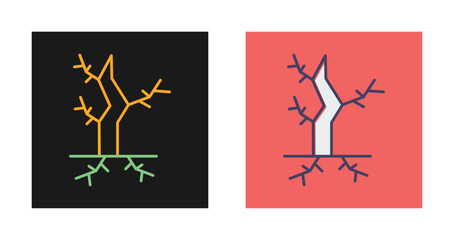 Dead Tree Vector Icon