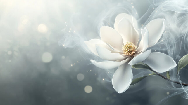Beautiful white flower