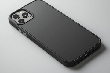 Smartphone case mockup isolated created with Generative AI