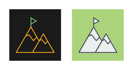 Peak Vector Icon