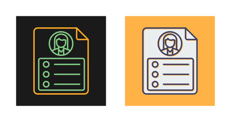 Portfolio Vector Icon