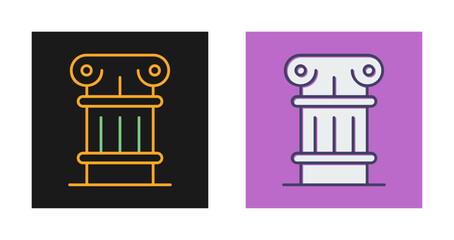 Pillar Vector Icon