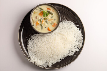 idiyappam, also known as indiappa, noolputtu, noolappam, santhagai, or ottu shavige, is a string...