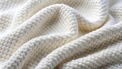 white cotton fabric texture background seamless pattern