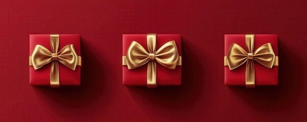 Christmas gift boxes on color background,Christmas and sale event concept. Green gift box with golden ribbon bow,xmas decorations,Christmas sale event concept,December banner,Vector illustration.