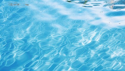Fototapeta premium Water in sea swimming pool rippled water detail background