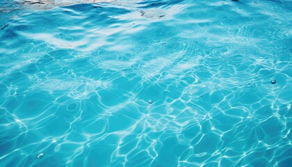 Obraz premium Water in sea swimming pool rippled water detail background