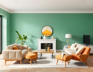 Obraz premium interior home design