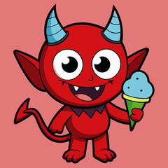 red devil cartoon