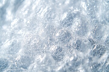 Obraz premium Bubble Wrap Texture with Popped and Unpopped Bubbles for Creative Applications