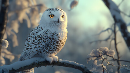 Snowy Owl Close-Up