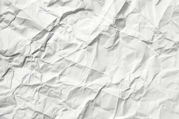 Obraz premium Close-up of crumpled paper with rough texture and corrugate pattern. Folded, creased, and crinkled paper surface. Natural, organic, and eco-friendly texture element.
