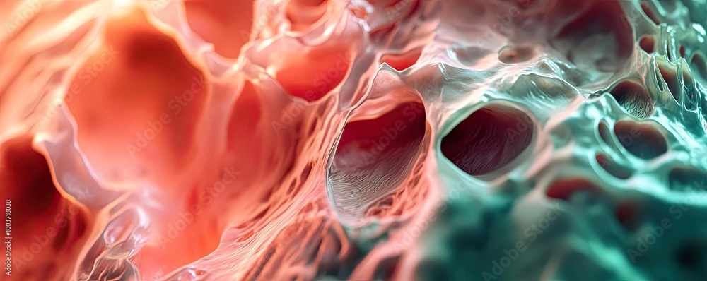 Aufkleber abstract texture with flowing colors and organic shapes, perfect for backgrounds and modern artistic