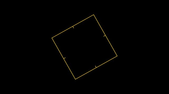 Cinematic camera focus overlay animation