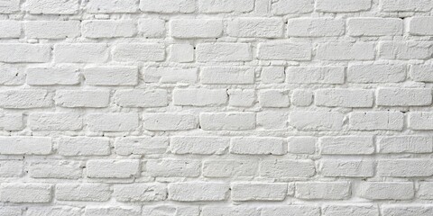 Fototapeta premium white washed brick wall texture background