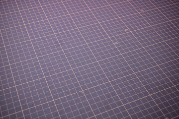 black cutting mat board background with line and scale measure guide pattern for object art design,...