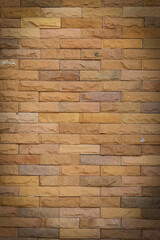 blank old brick wall background, interior and exterior design