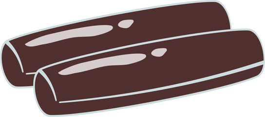 Traditional sweet and chewy rice flour treat from Indonesia called Dodol