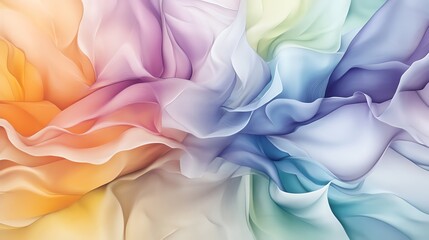 Obraz premium A traditional tiedye design with bold colors and soft, flowing transitions between abstract shapes