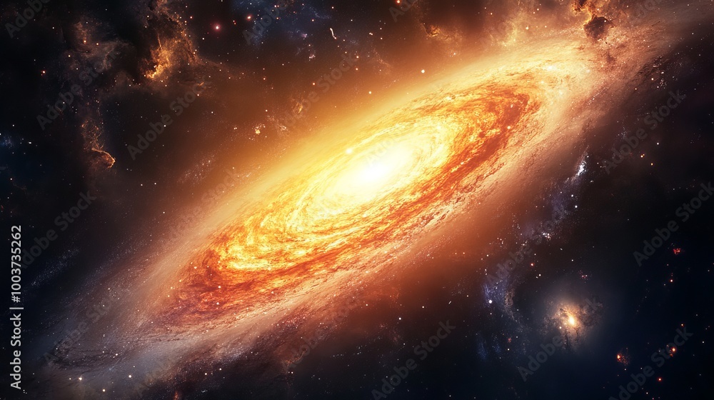 Canvas Prints a captivating background features a stunning display of stars set against the vast expanse of a spac