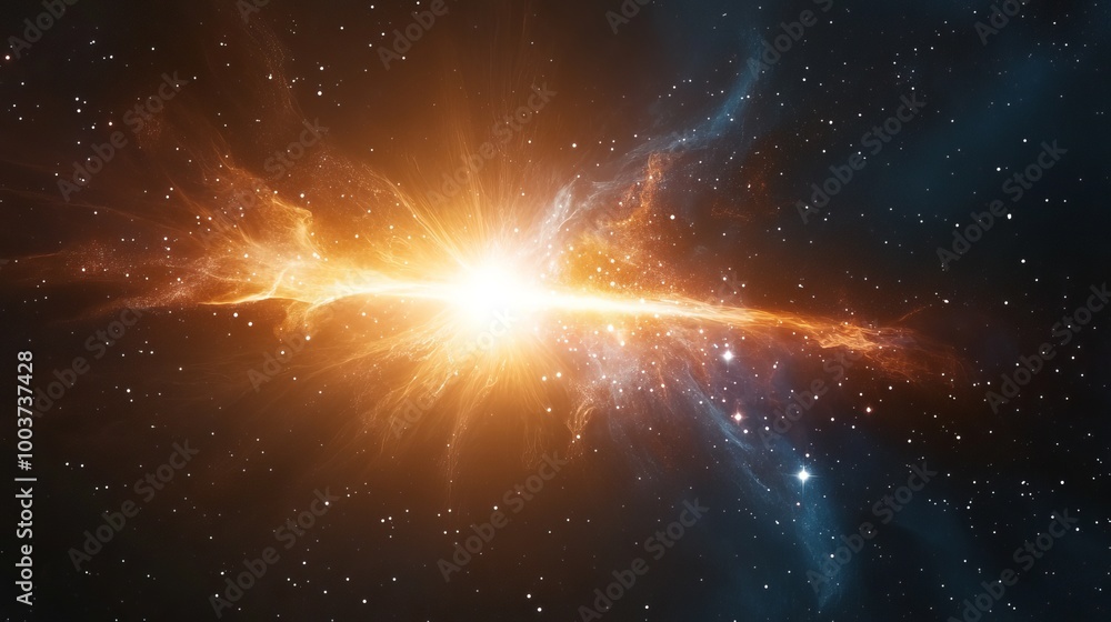 Canvas Prints an abstract background filled with space stars creates a mesmerizing cosmic scene, showcasing the be