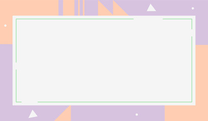 Abstract geometric background vector template