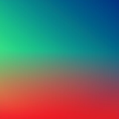 modern blue, green and red gradient color background