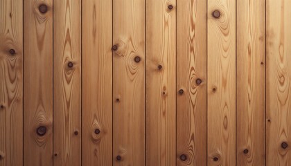 Fototapeta premium Smooth Natural Wood Plank Texture with Warm Grain Patterns