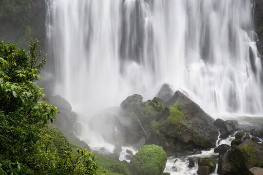 Marokopa Falls. Waitomo area. Waikato. North Island. New Zealand.