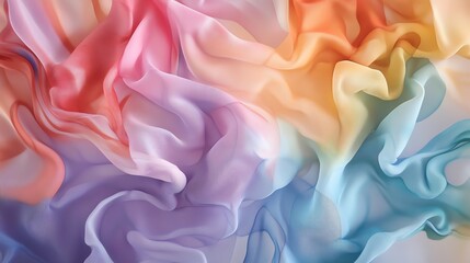 Obraz premium Organic patterns on tiedye fabric, with bold, vibrant colors and abstract shapes