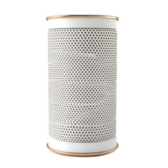 Clean Air Filter with Mesh Design in 3D View