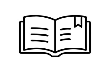 Explore the Wonders of Knowledge with an Open Book Vector Illustration
