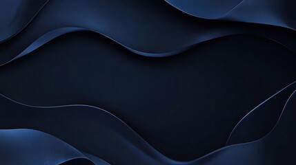 Fototapeta premium Smooth Dark Blue Waves on a Textured Surface