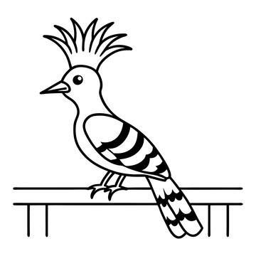 recommend clip art: Discover the Unique Beauty of the Hoopoe Bird in Stunning Vector Illustration
                    