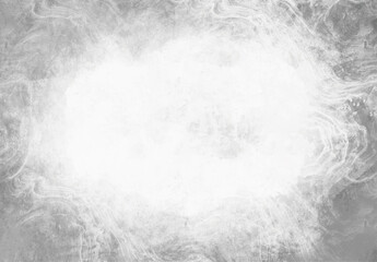 Hand painted industrial gray material wallpaper