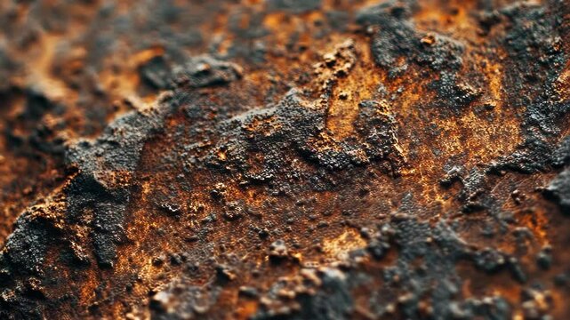 Close Up Rusty Metal