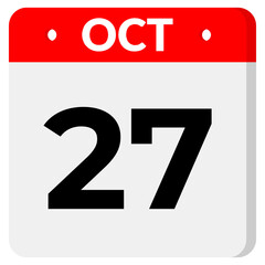 27 Oct Date With Transparent Background